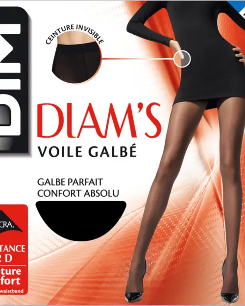 Collant noir Diam's Voile Galbé