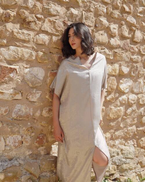 Kaftan satinée