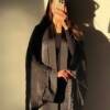 Abaya organza ornée de strass