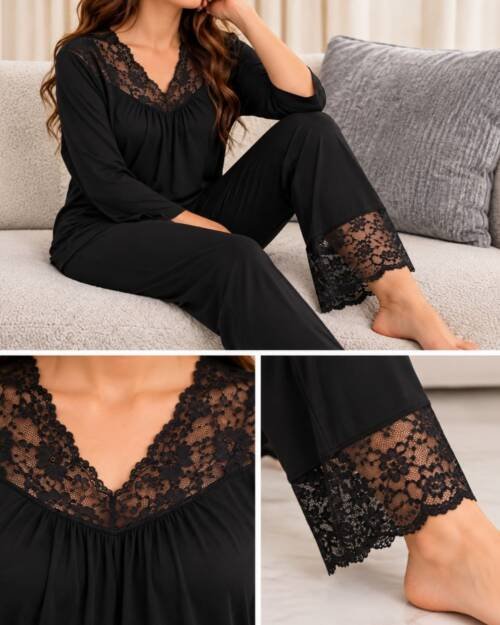 Pyjama col V